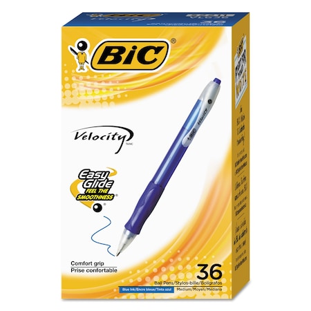 Bic Pen, Velocity, Be, PK36 VLG361-BLU